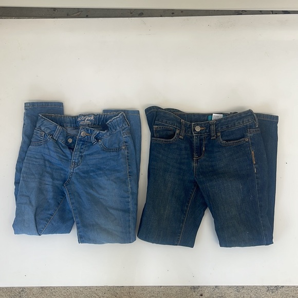 Girls winter lot both jeans size 7 and both shirts size 7/8 - Picture 2 of 10